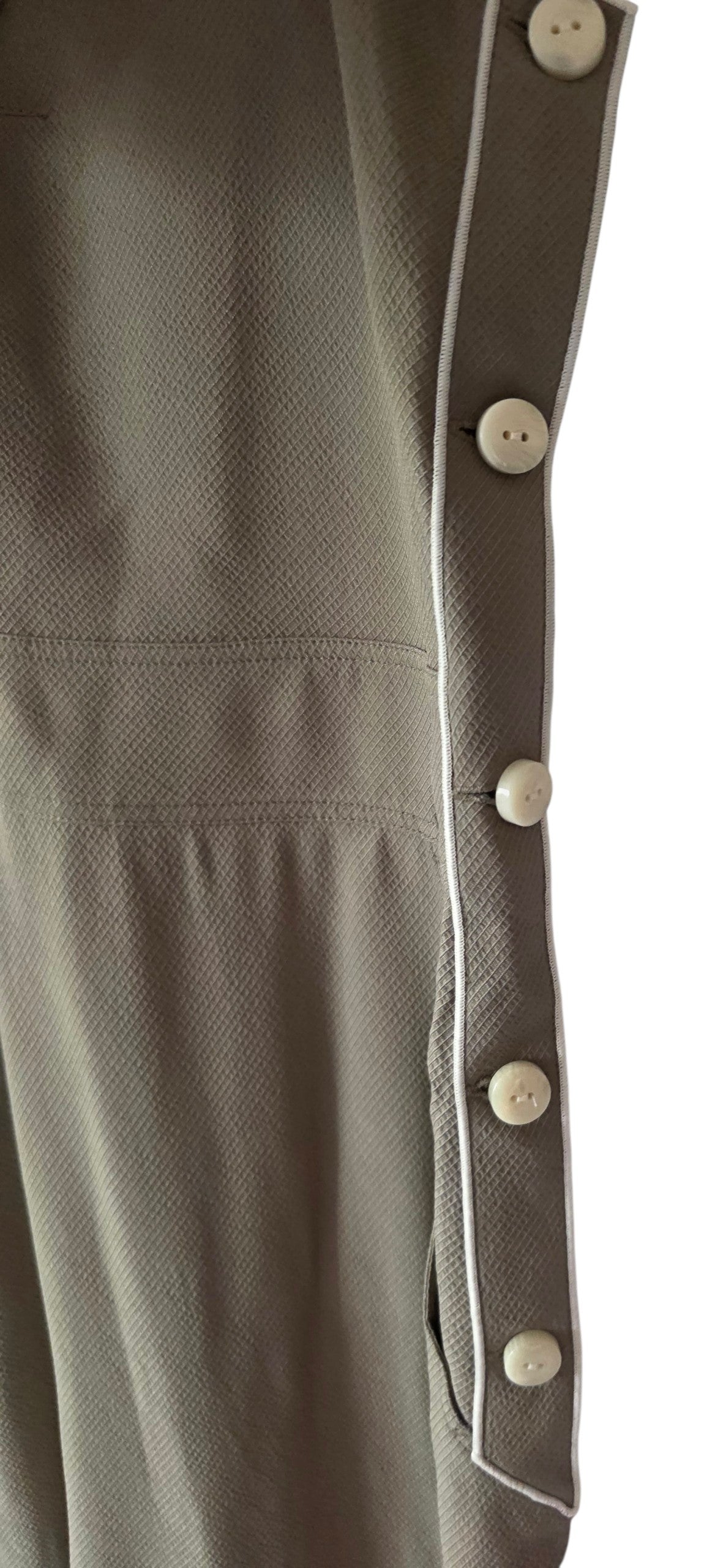 Rag & Bone enkellengte jumpsuit Tia olijfgroen s 36 nieuw tweedehands dames designer