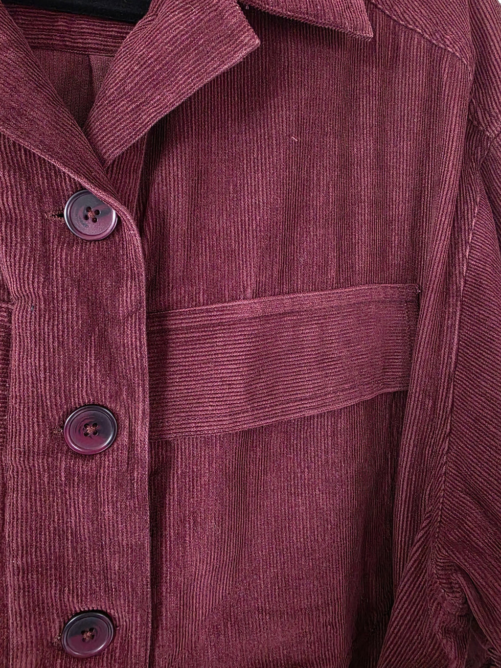 Rae antwerp corduroy korte ribjurk bruin 38 M tweedehands dames designer