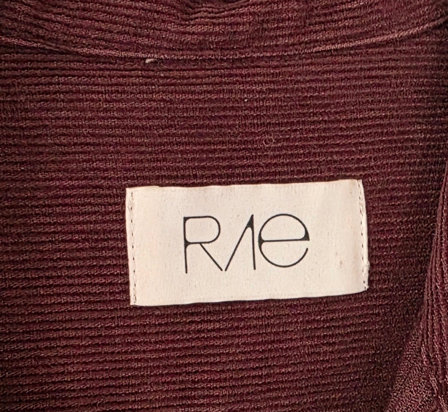 Rae antwerp corduroy korte ribjurk bruin 38 M tweedehands dames designer