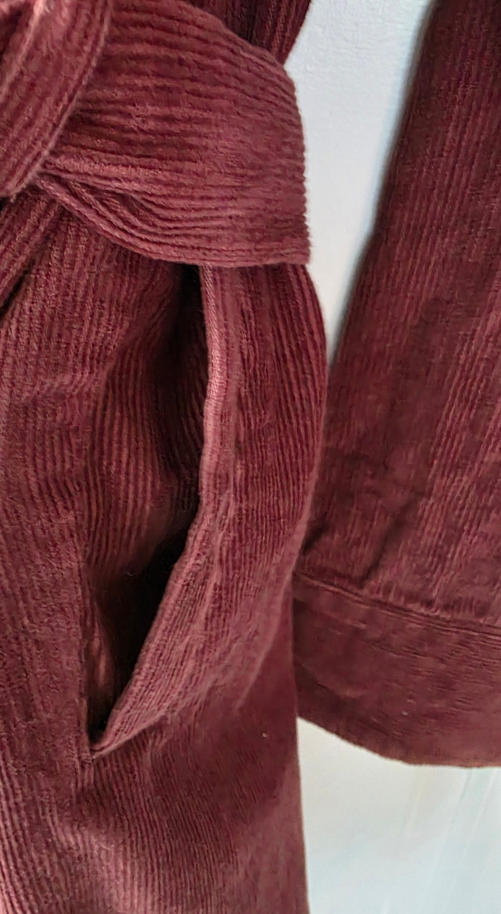 Rae antwerp corduroy korte ribjurk bruin 38 M tweedehands dames designer