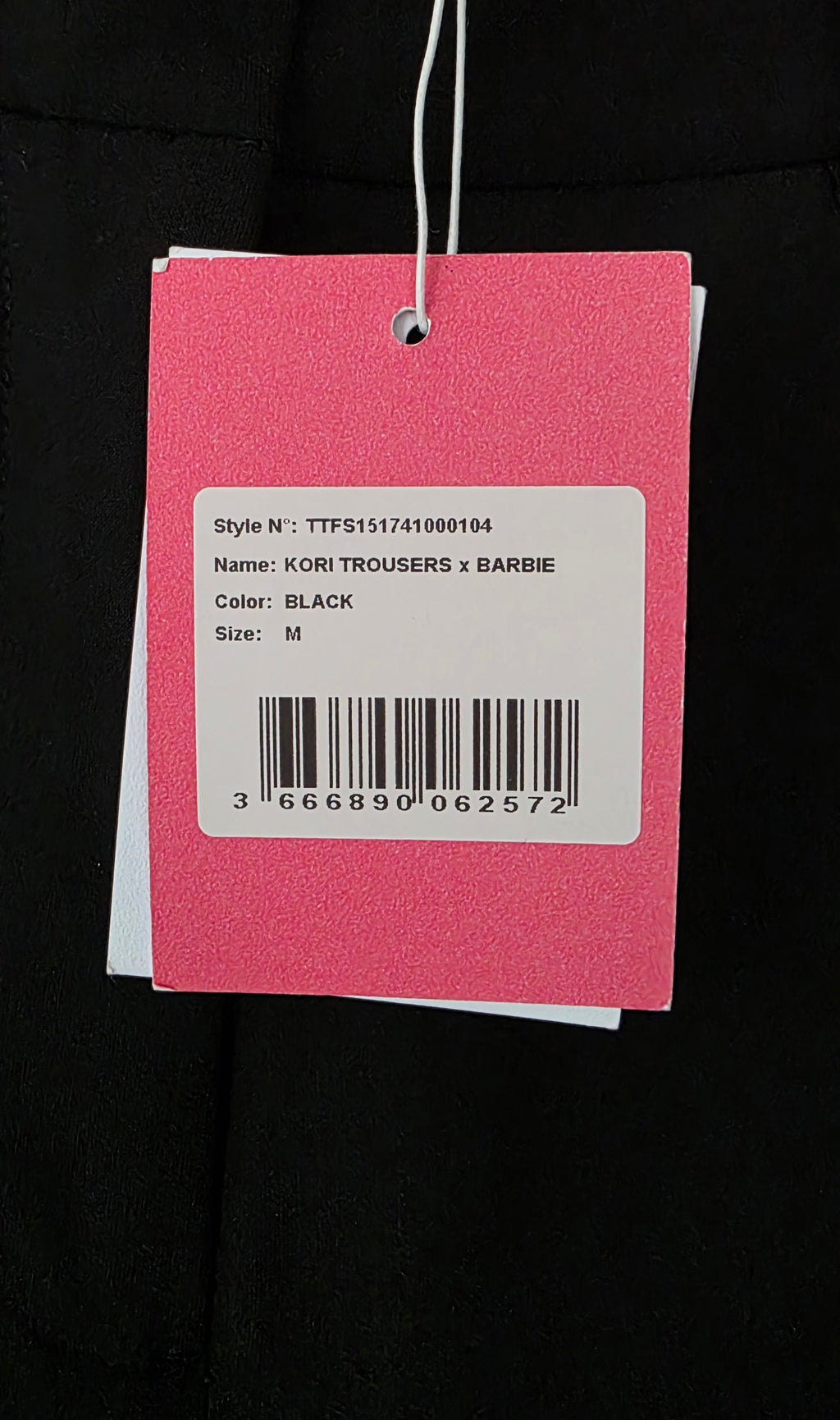 The Frankie Shop Collab Barbie Kori broek zwart M 38 tweedehands dames designer