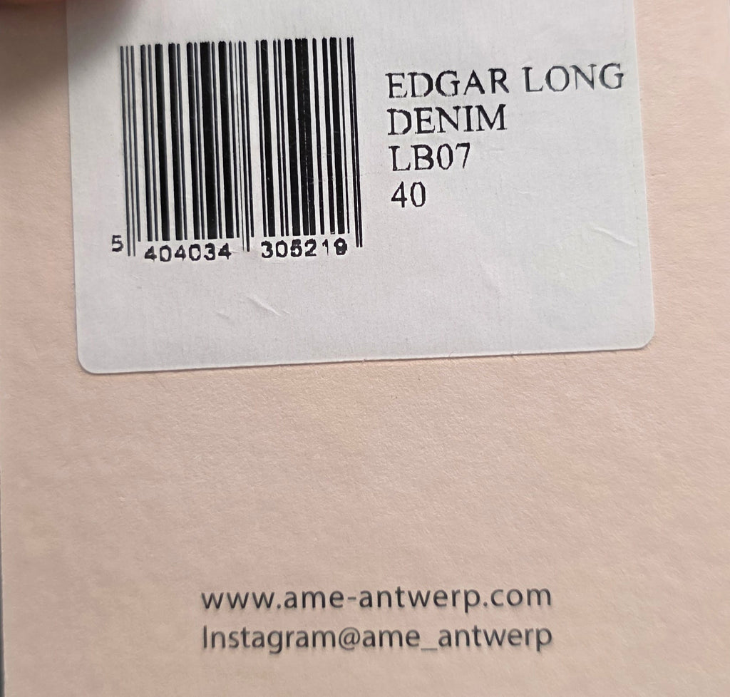 Ame antwerp jeans edgar 40 L nieuw