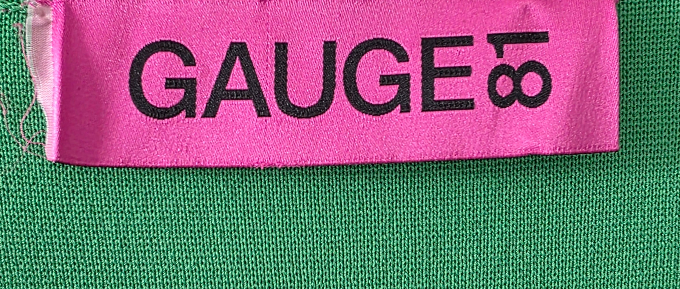 Gauge81 bodycon mini jurk Villar groen M 38 tweedehands dames designer