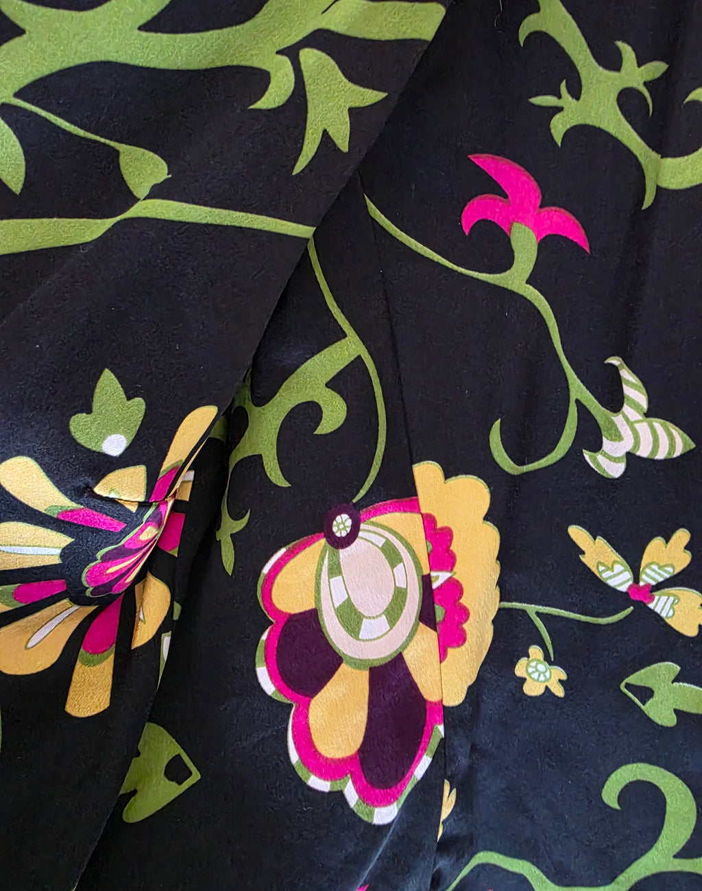 Temperley London kort warm jasje jack bordeaux rood wol zijden S/M tweedehands dames designer