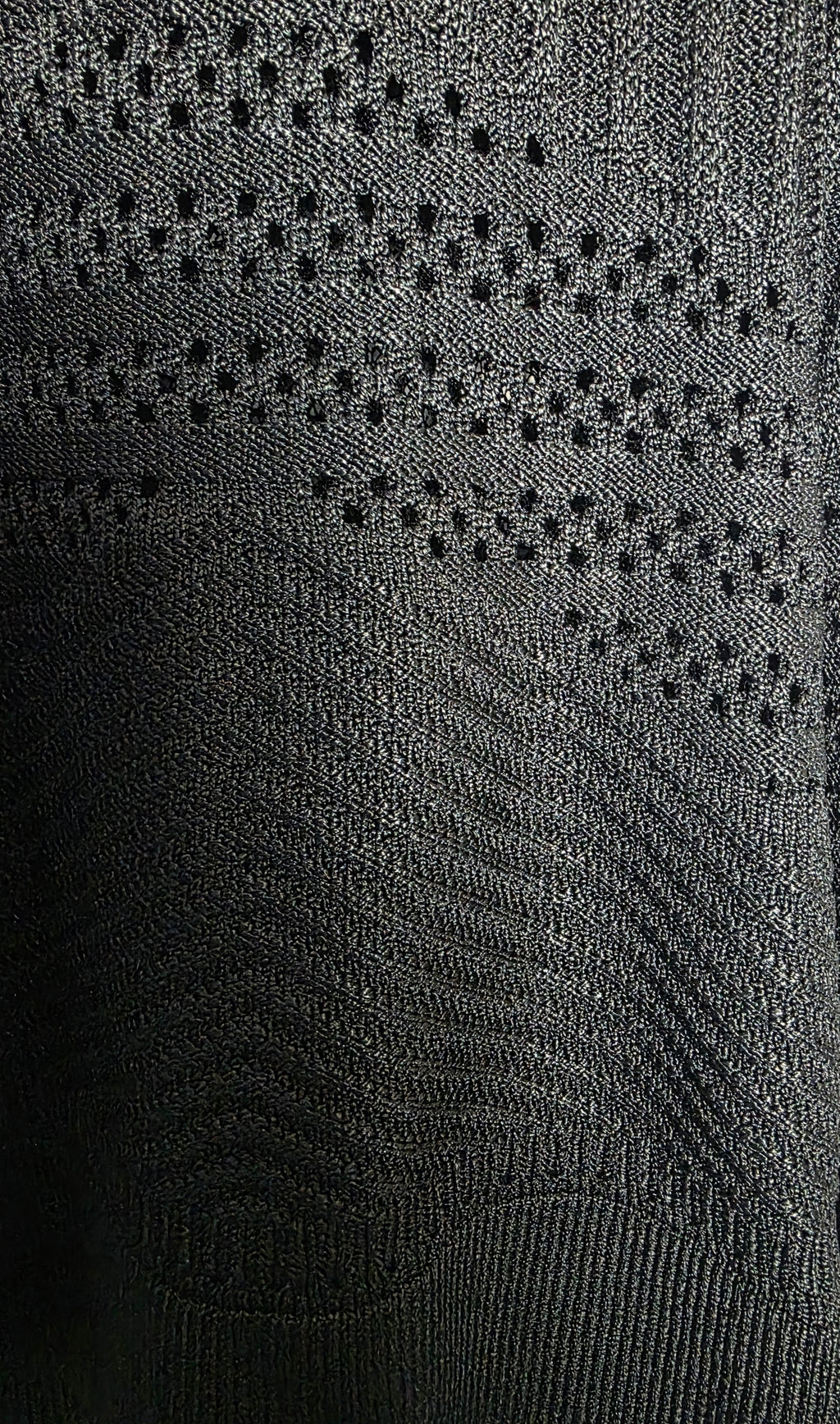 Just Cavalli mouwloze knit top zwart 38 M tweedehands dames designer