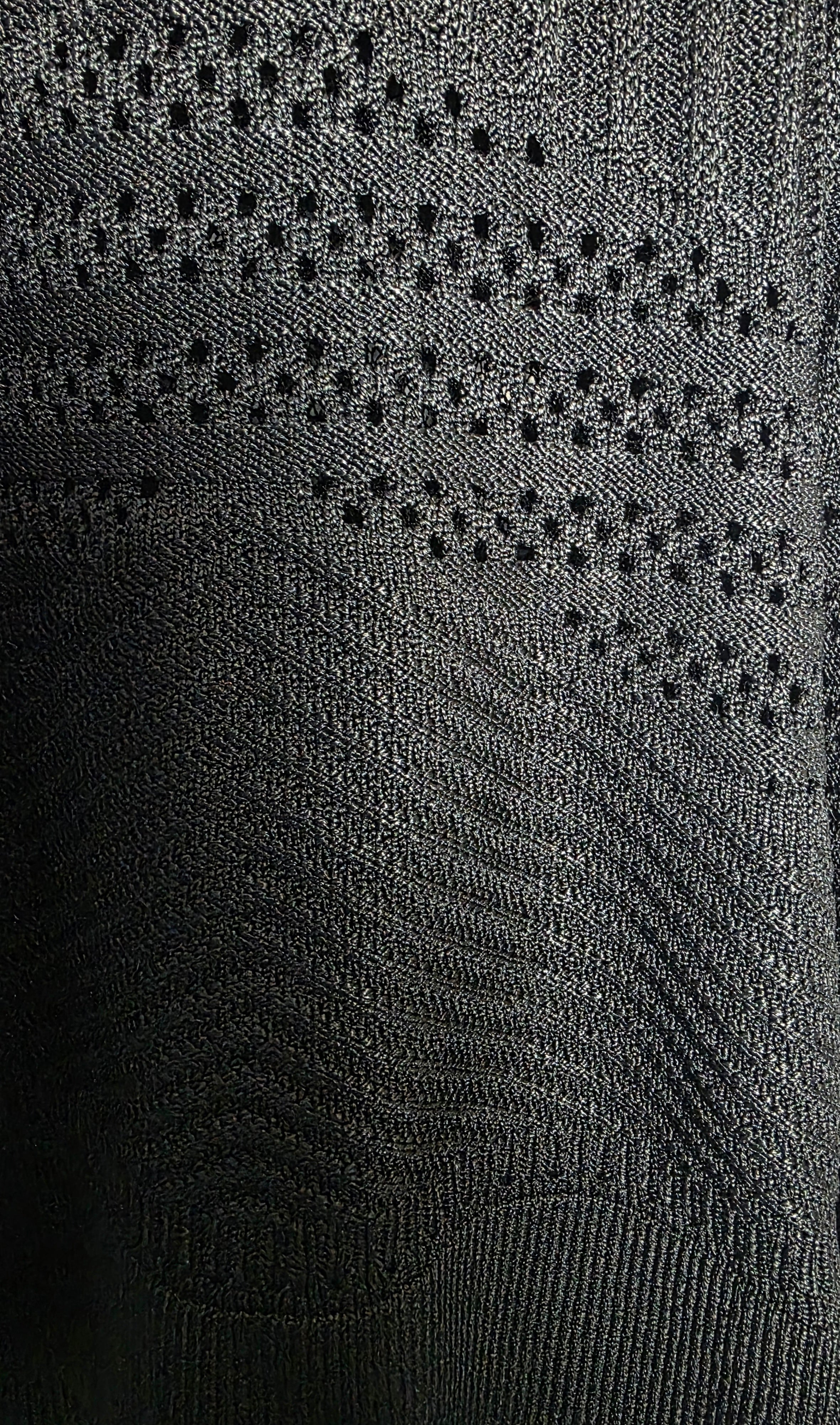Just Cavalli mouwloze knit top zwart 38 M tweedehands dames designer