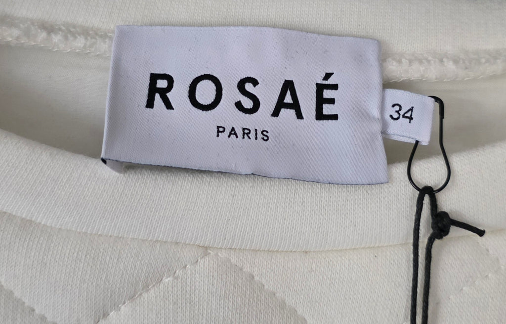 Rosae Paris sweater trui ecru 34 xs tweedehands dames designer