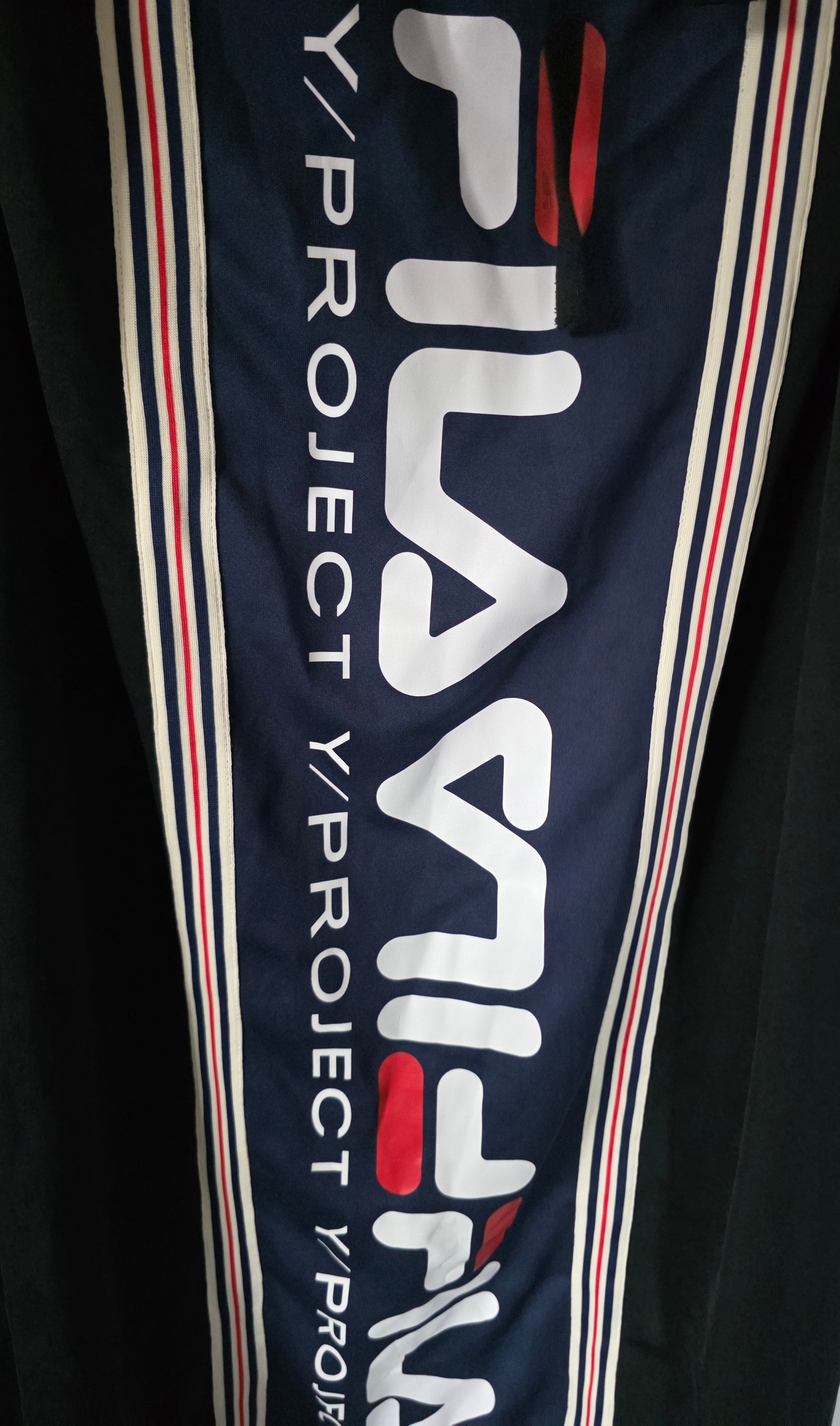 Y/Project X Fila wide cut out maxi rok 36 38 M tweedehands dames designer