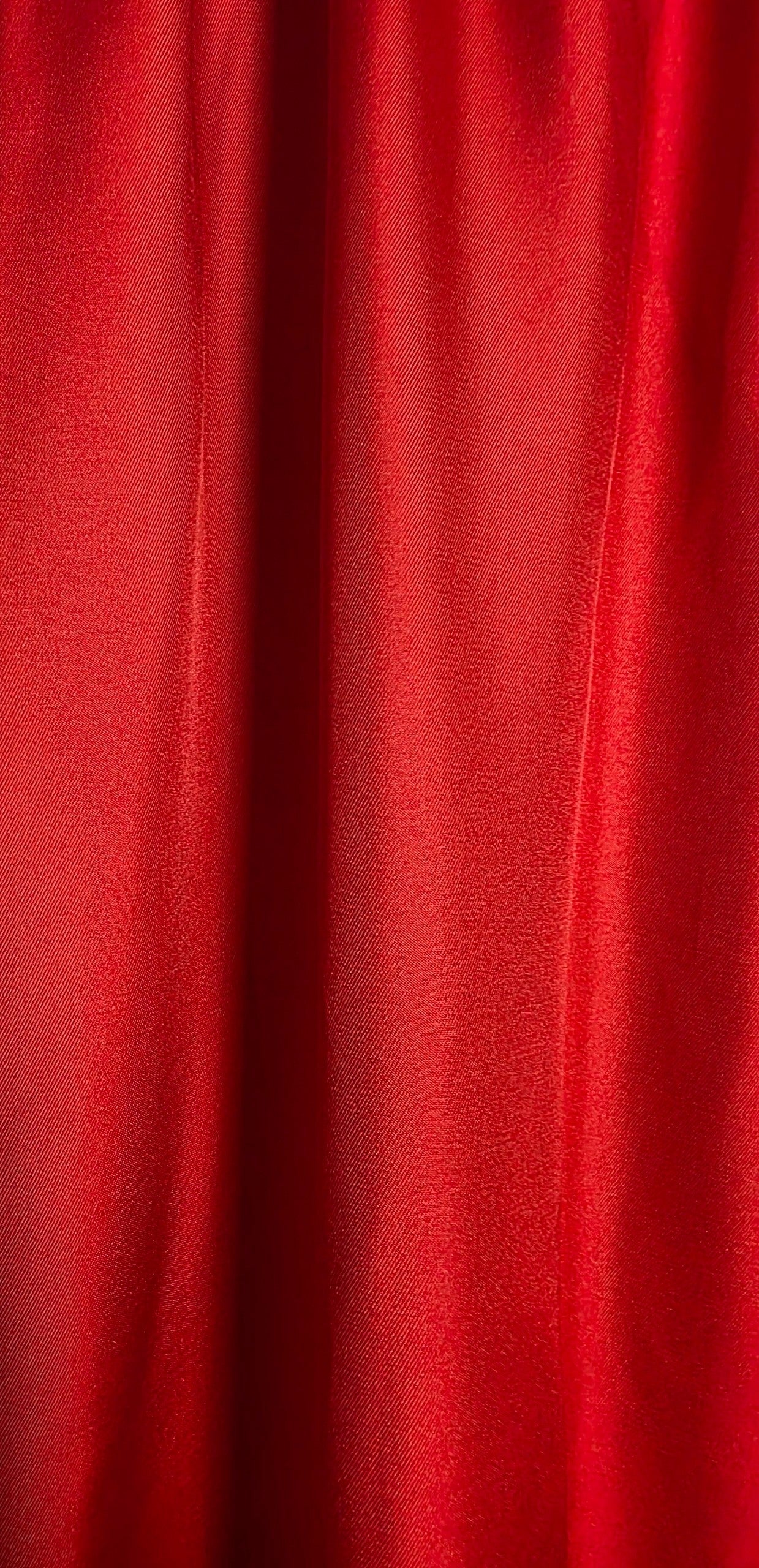 Deitas zijden midi rok rood 36 S