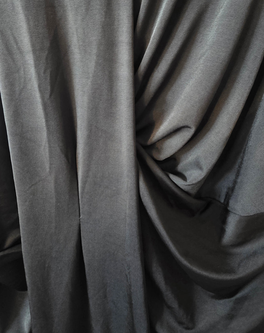 Jason Wu X Eloquii mouwloze drape midi jurk zwart 44 46 tweedehands dames designer