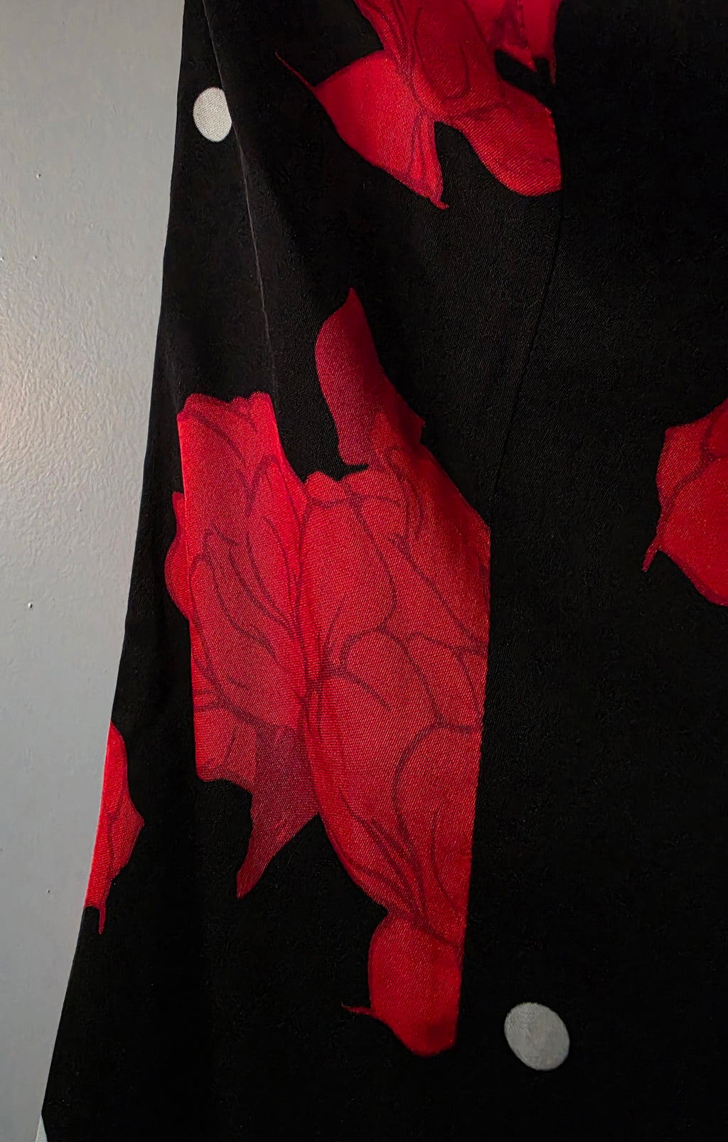 De la vali strapless mini jurk Dolly zwart rood xs 34 nieuw