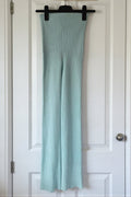 Circus Hotel dames flared glitter legging broek mint groen S 36 tweedehands designer damwa