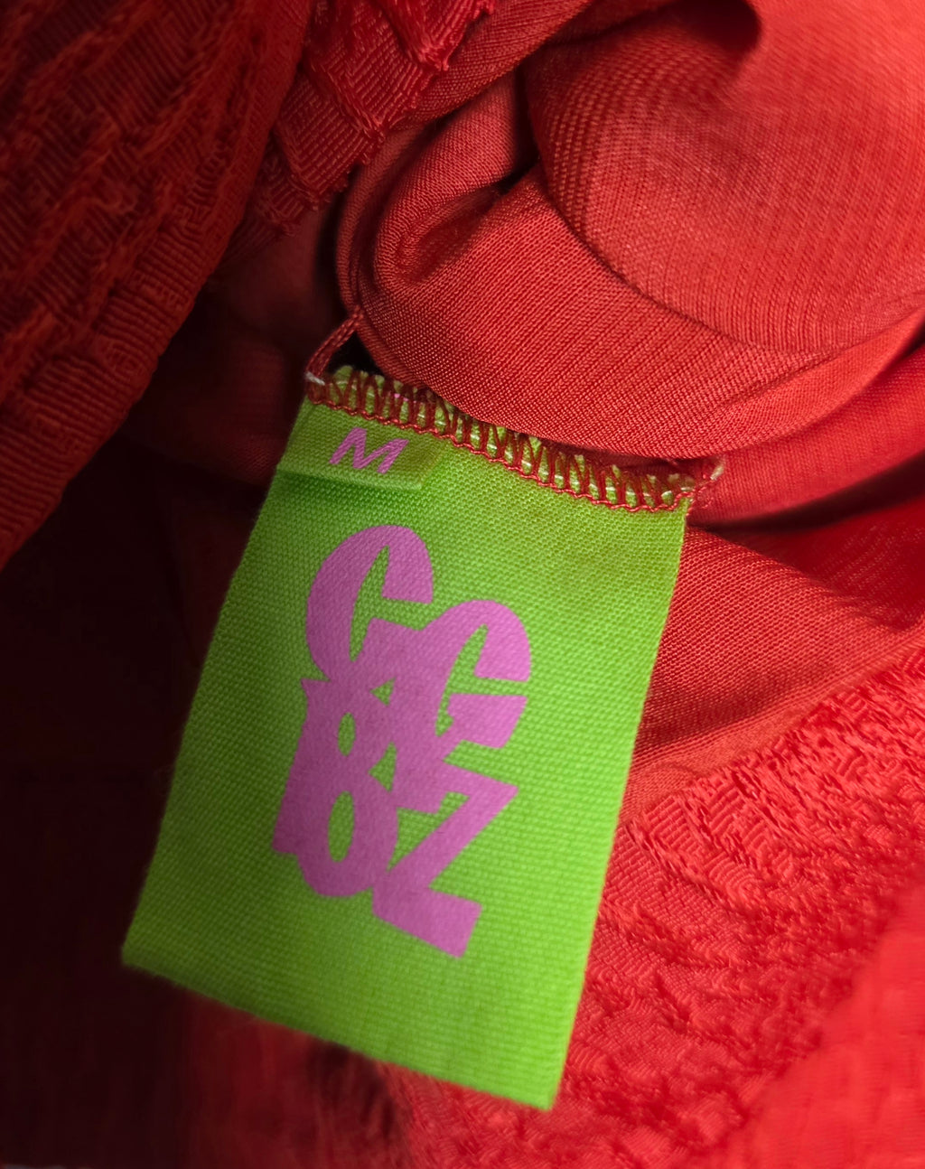 Cult Gaia X Bratz cropped jacket jasje Raya rood M 38 tweedehands dames designer