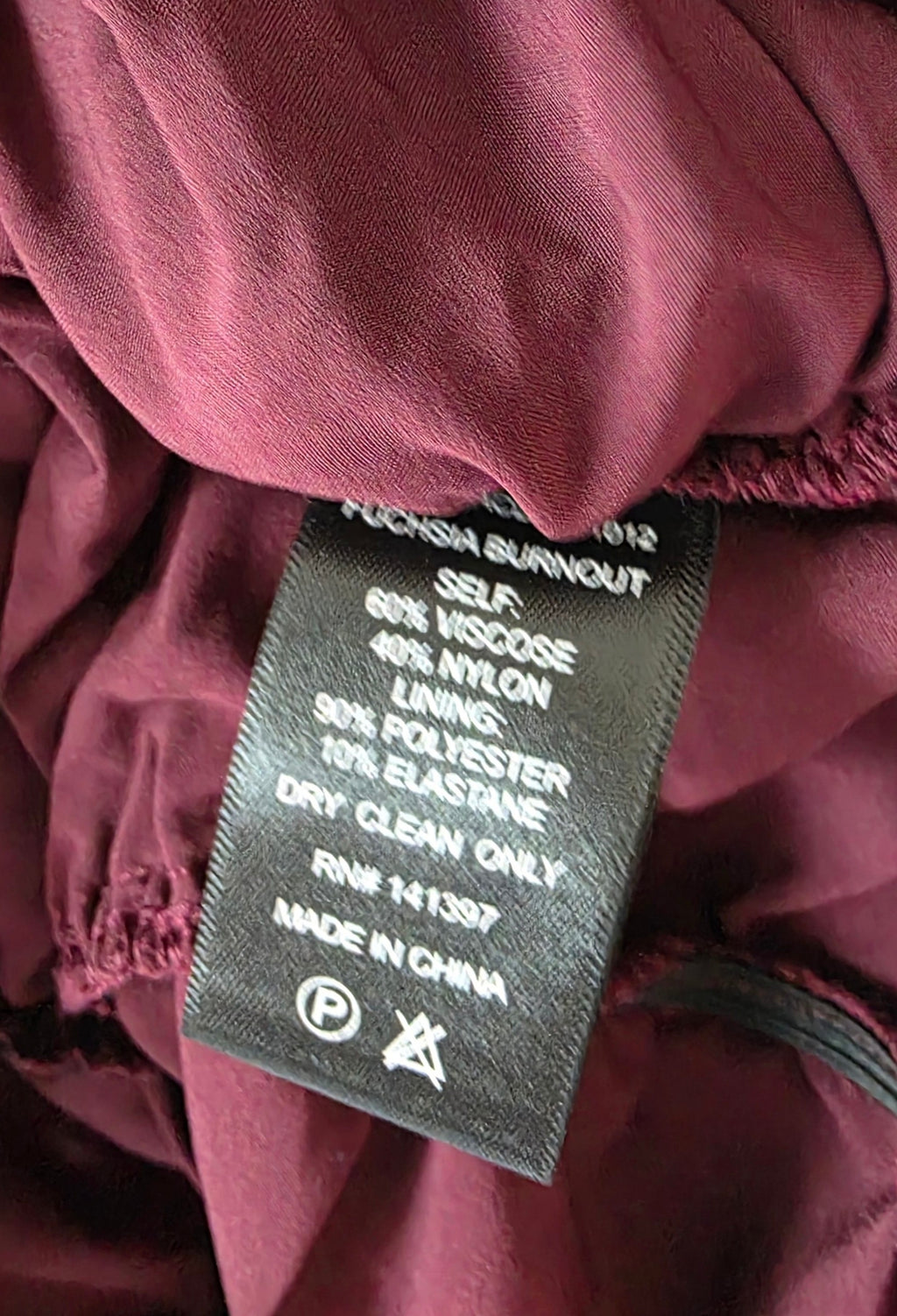 Astr the label kort floral glitter jurkje rood paars roze s 36 tweedehands dames designer