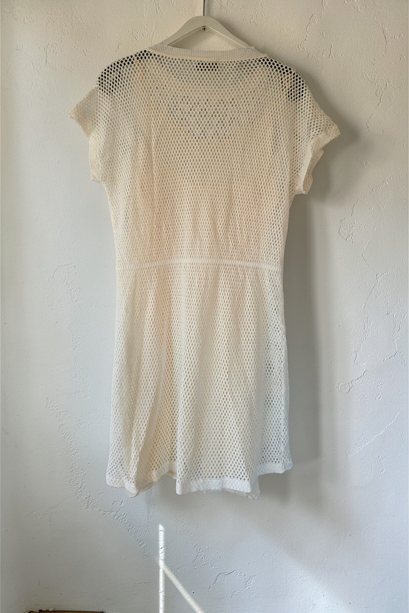 Forte forte crochet jurkje creme beige 38 M pre-loved