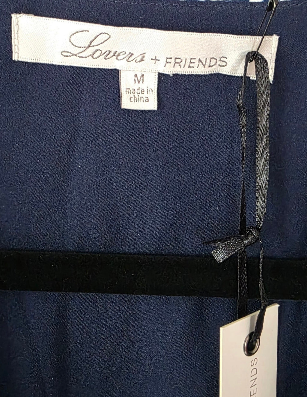 Lovers & Friends resortwear maxi jurk jumpsuit Ashton blauw wit M 38  tweedehands dames designer