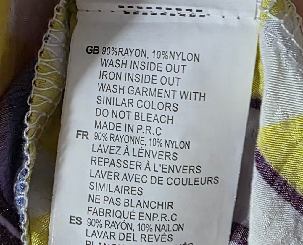 Smashed Lemon midi jurk roze paars boho ibiza L 40 pre-loved