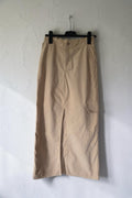 OAS cargo maxi rok beige S 36 designer tweedehands dames designer