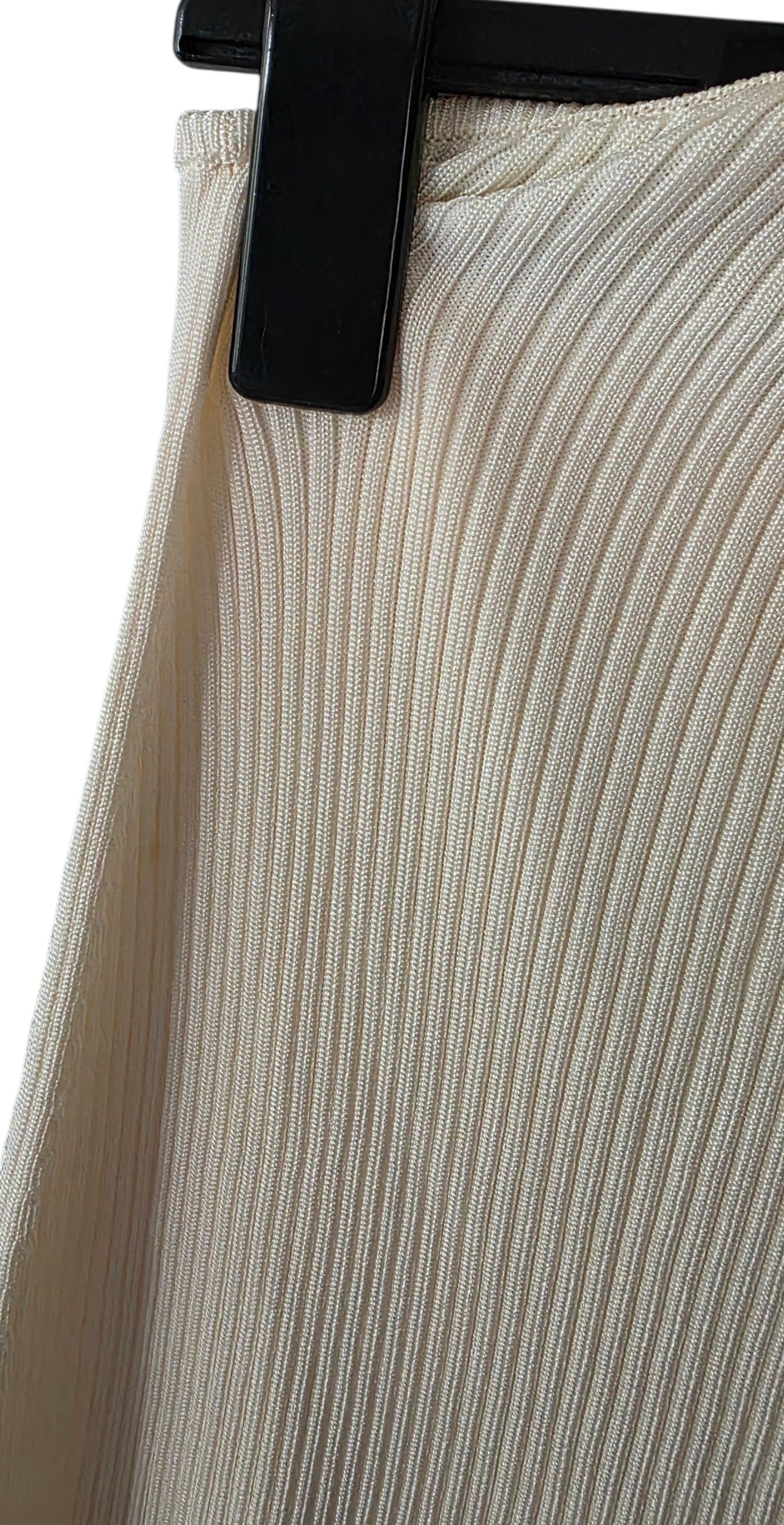 Cult Gaia Cameron knit midi dress off-white L nieuw