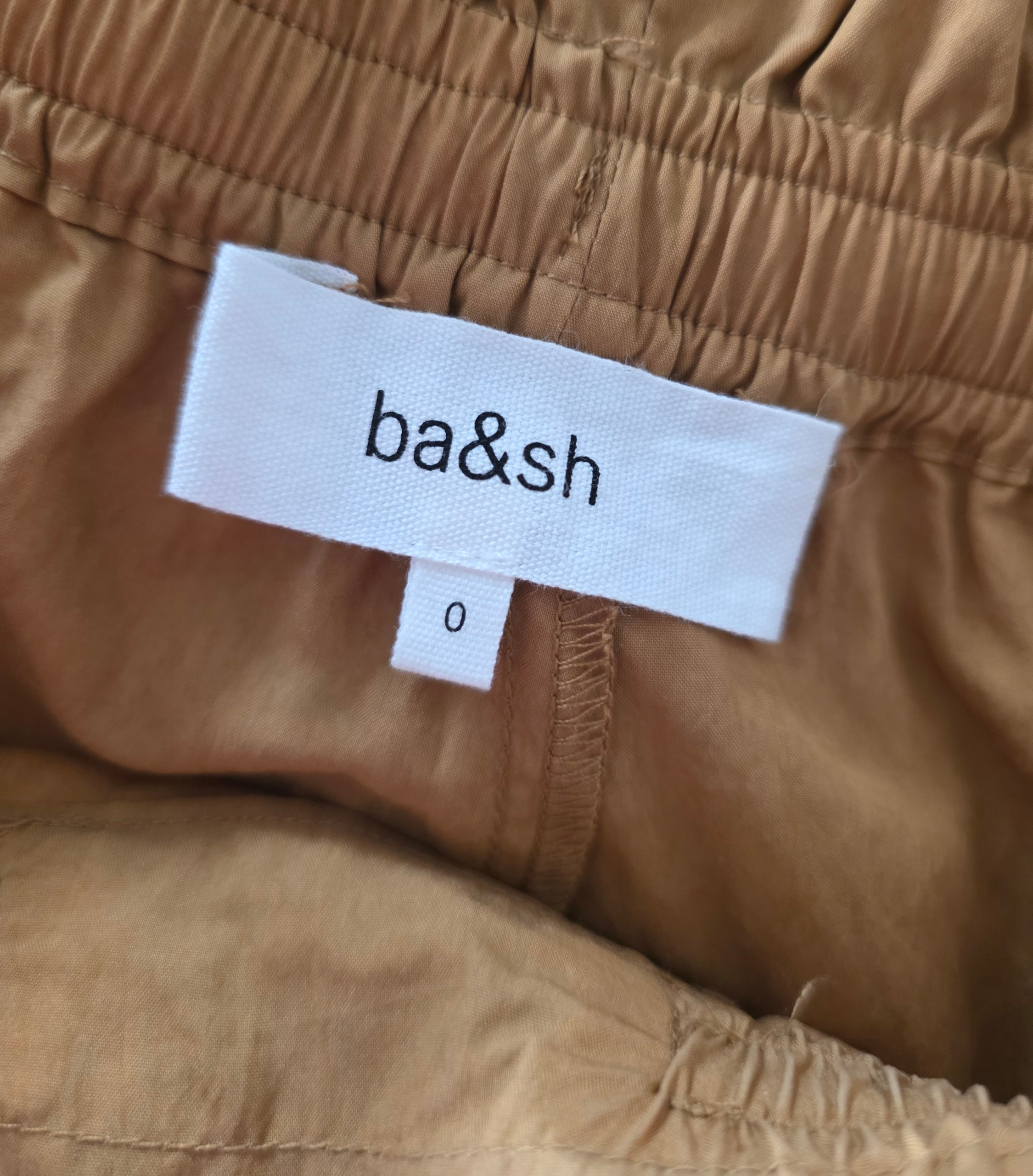 Ba&sh lady short korte broek camel xs 34 tweedehands dames