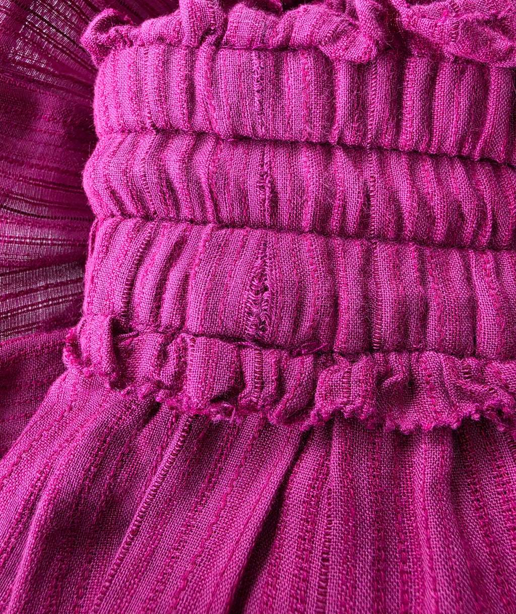 Isabel Marant rok Lioline roze 38 M katoen linnen tweedehands designer dames
