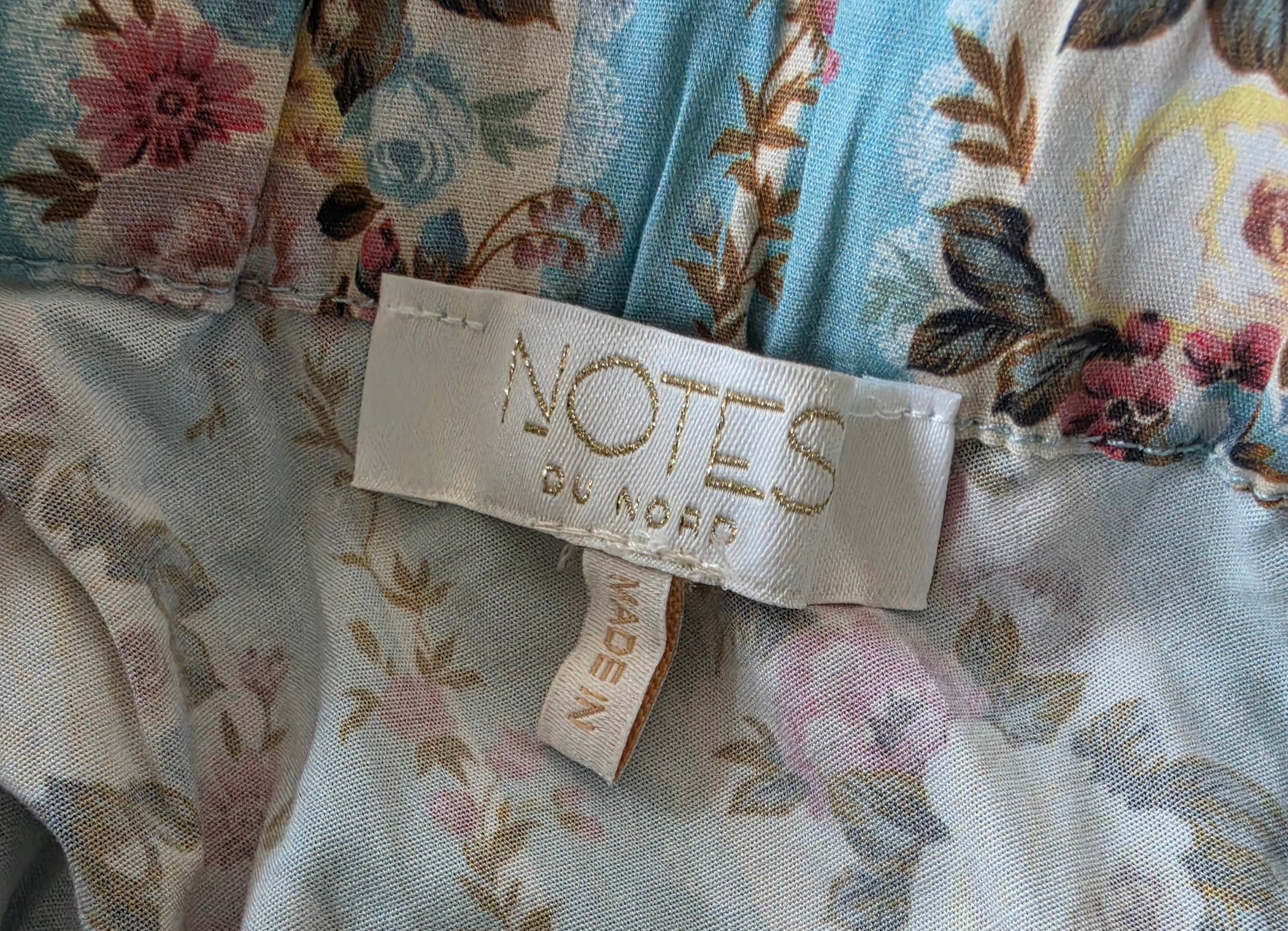 Notes du Nord one shoulder midi jurk Dassy 38 M tweedehands dames