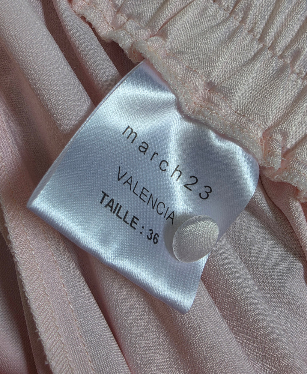 March 23 satijnlook setje Midi rok  en top 36 38 M tweedehands dames designer