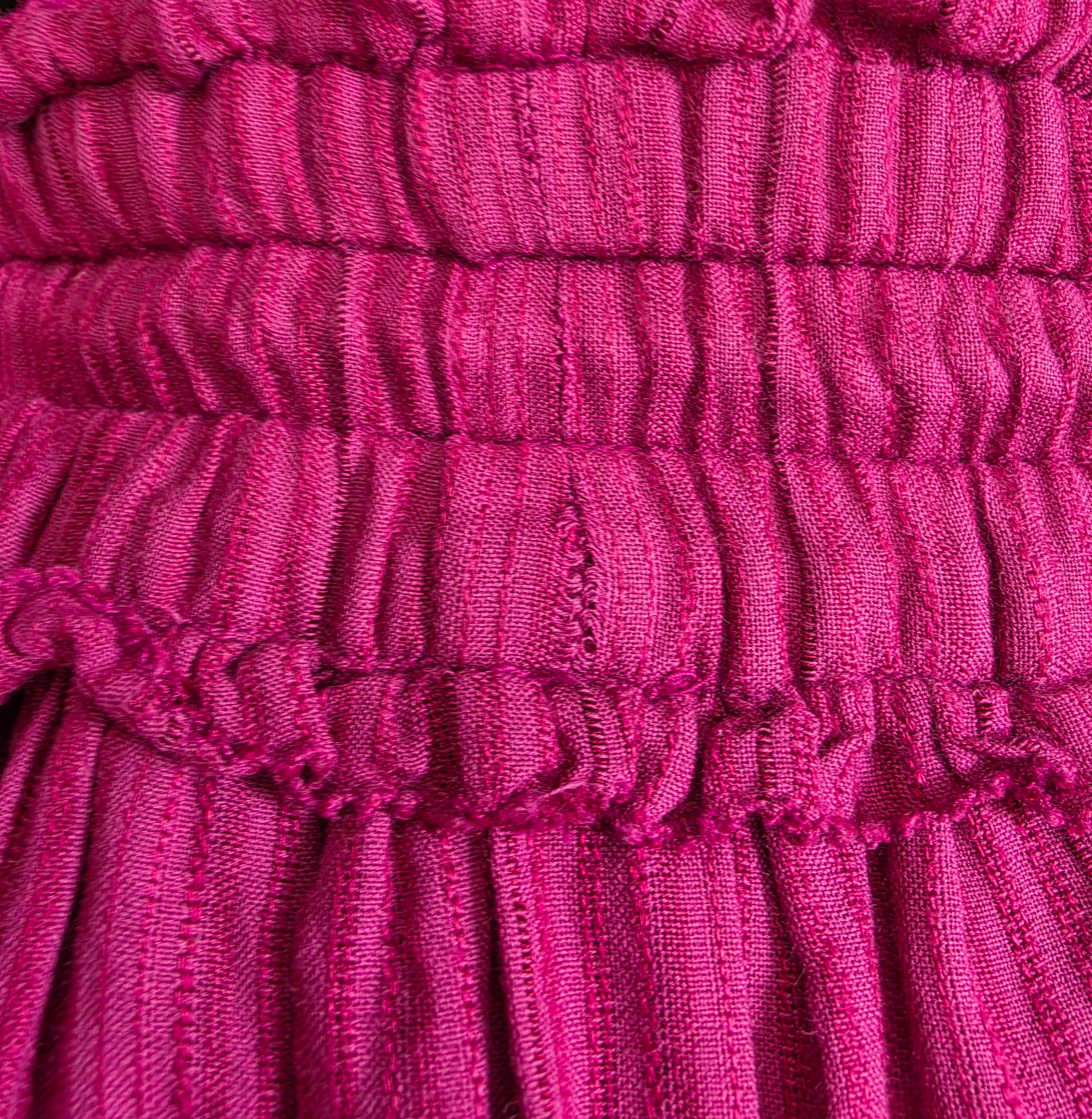 Isabel Marant Etoile rok Lioline roze 38 M katoen linnen tweedehands designer dames