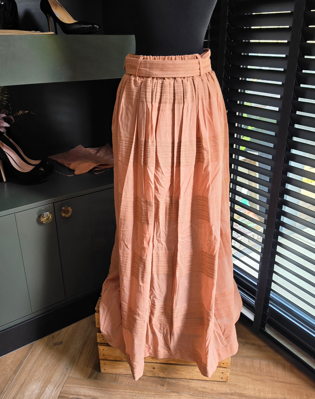 Josh V lange maxi rok Verona summer skin M 38 tweedehands dames designer
