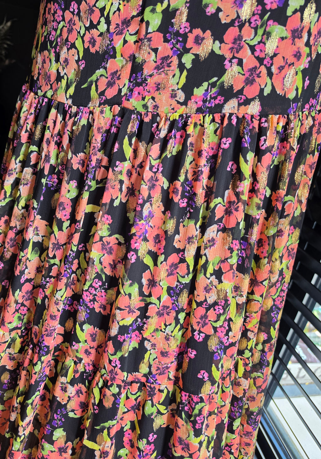 Ladress maxi rok Miley floral xs 34 tweedehands dames