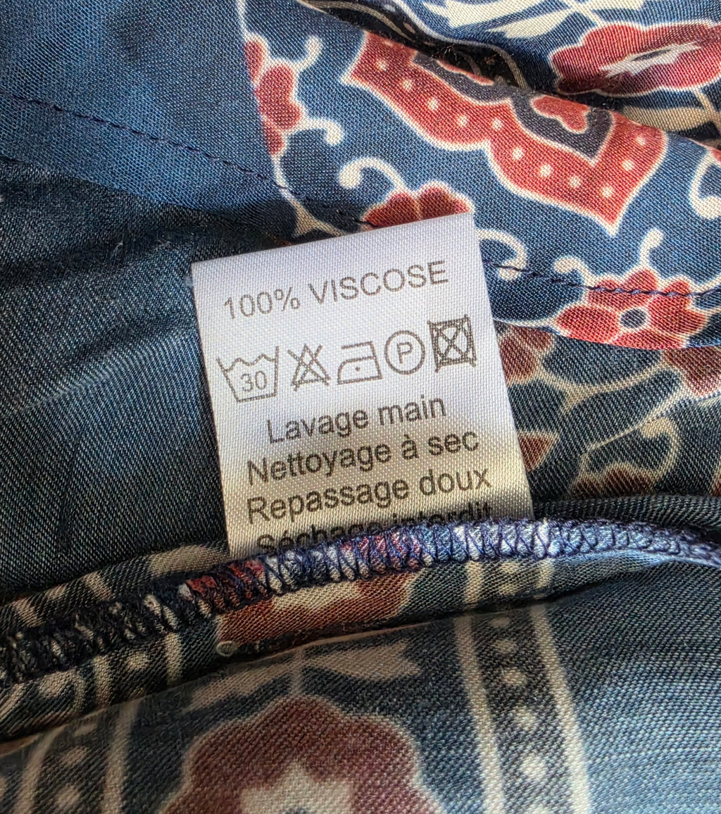 Valerie Khalfon top Gala blauw 38 M tweedehands dames designer