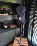 Coperni denim halter gilet top blauw FR40 ongedragen tweedehands designer dames