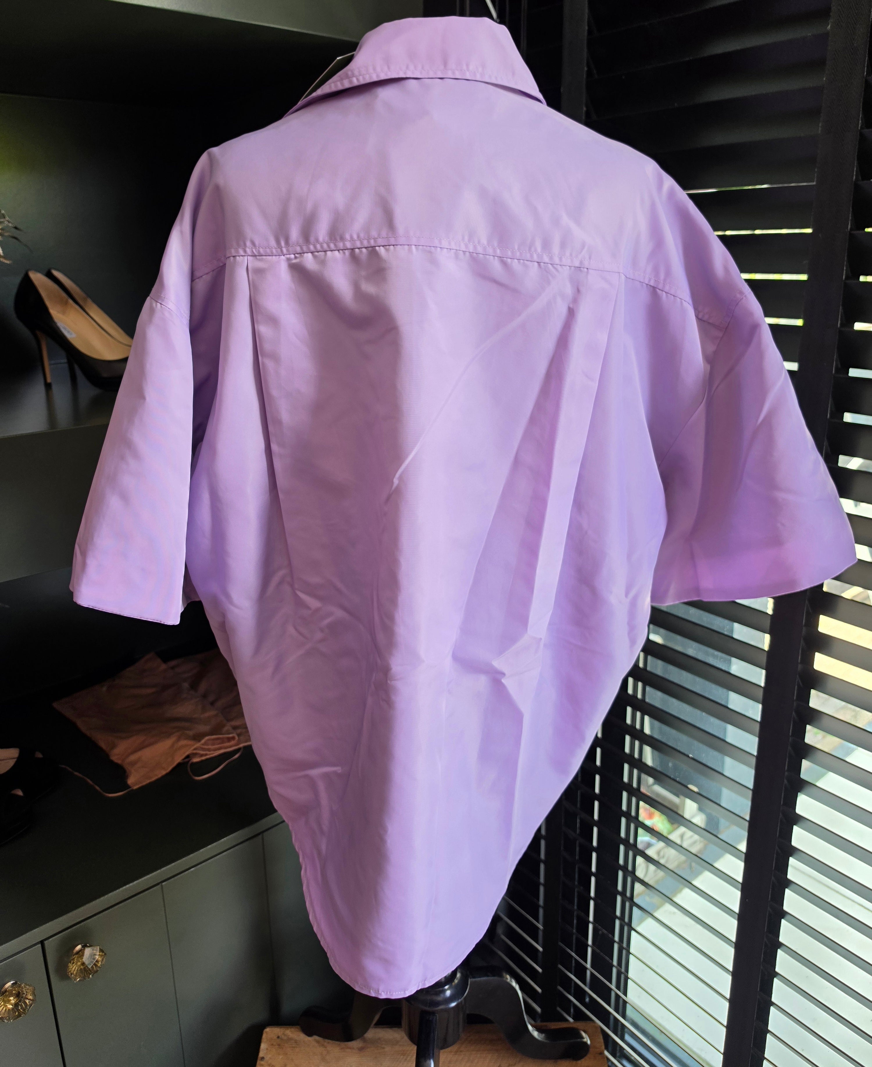 Blanca Jacket Eleanor Lila Paars oversized xs s tweedehands designer dames
