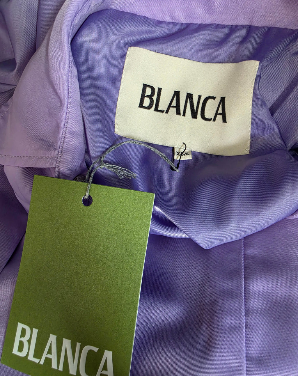 Blanca Jacket Eleanor Lila Paars oversized xs s tweedehands designer dames