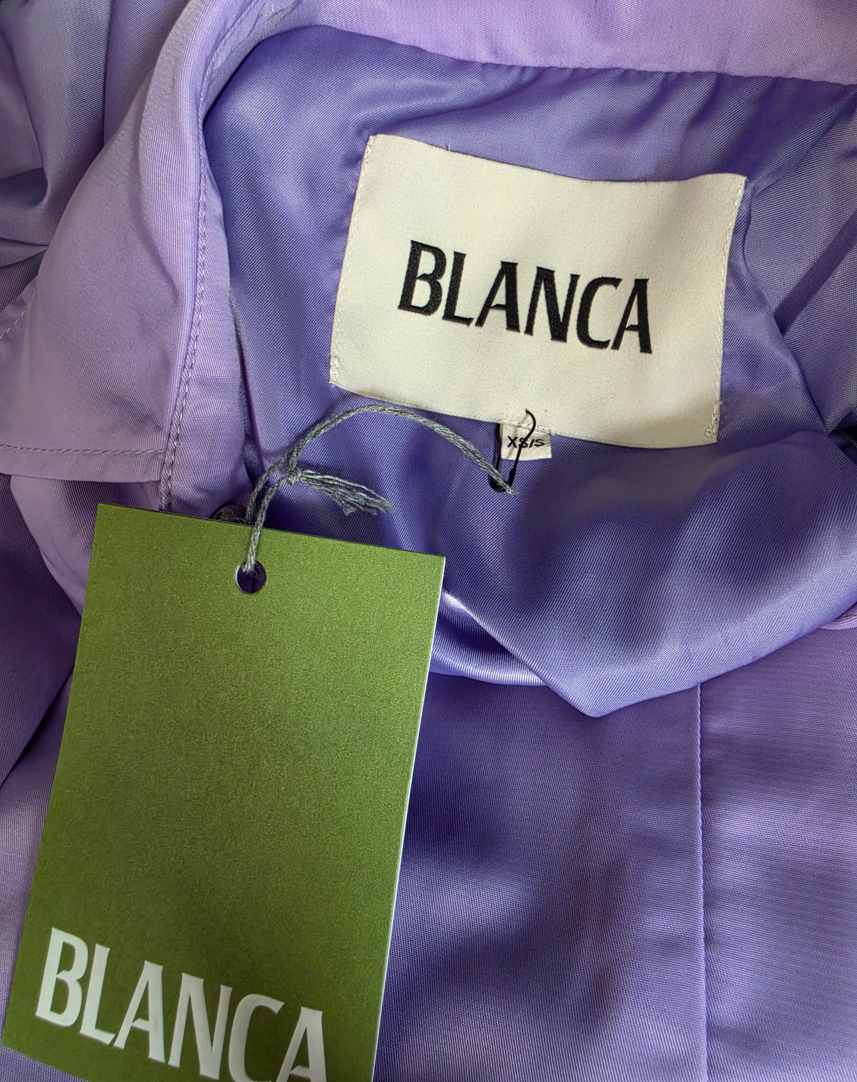 Blanca Jacket Eleanor Lila Paars oversized xs s tweedehands designer dames