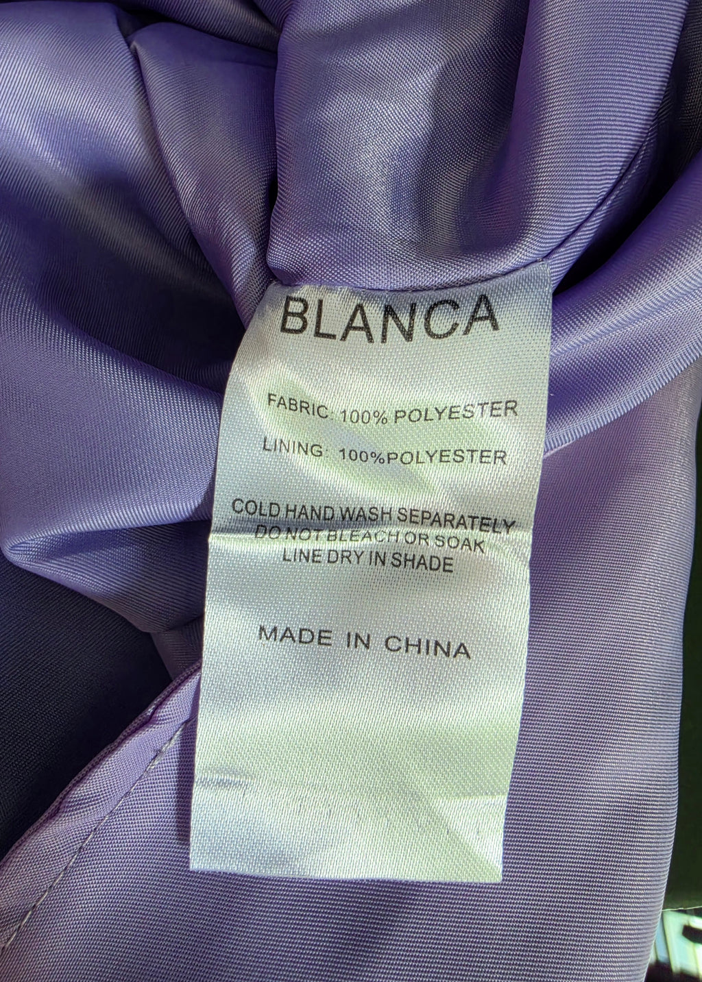 Blanca Jacket Eleanor Lila Paars oversized xs s tweedehands designer dames