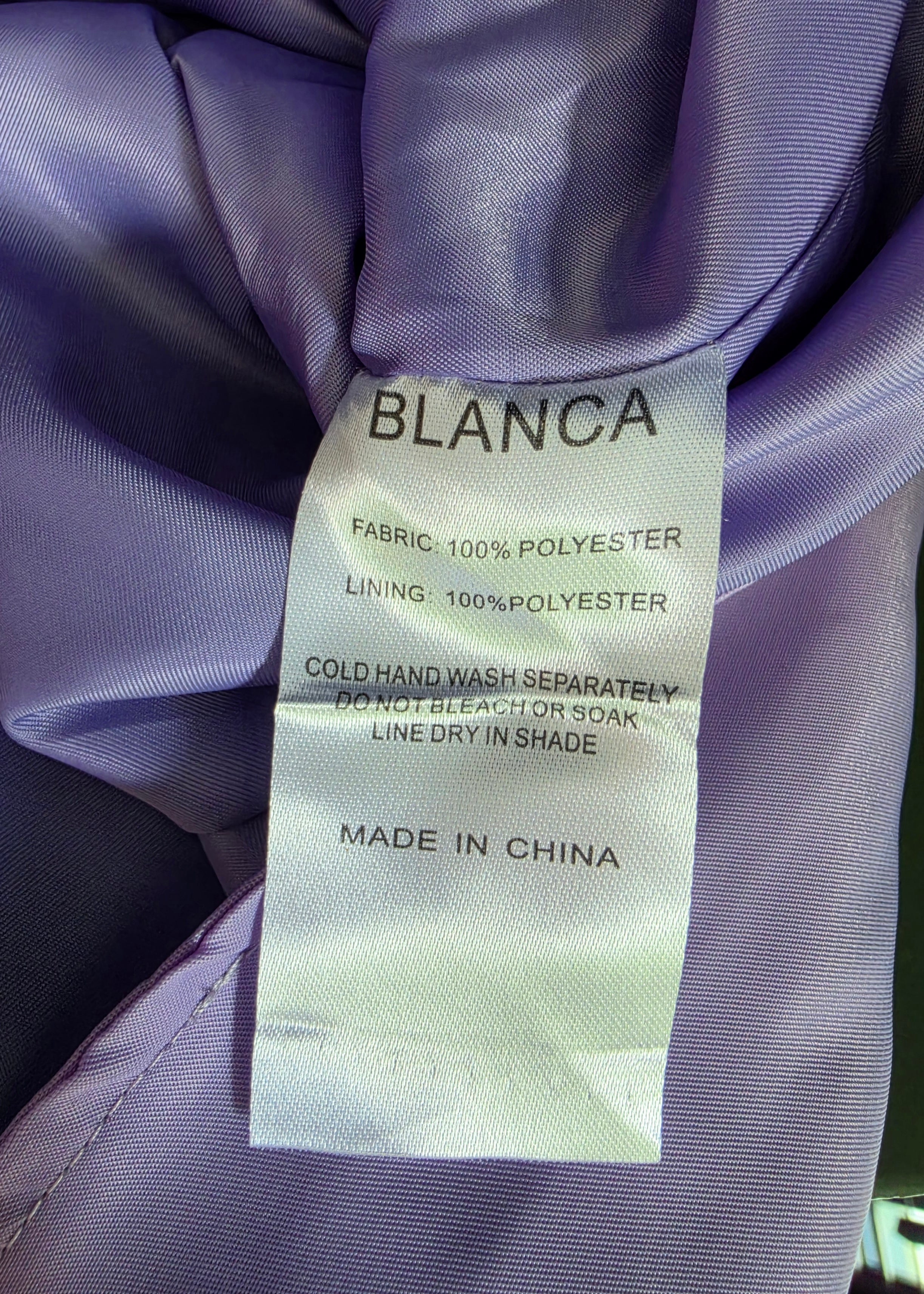 Blanca Jacket Eleanor Lila Paars oversized xs s tweedehands designer dames
