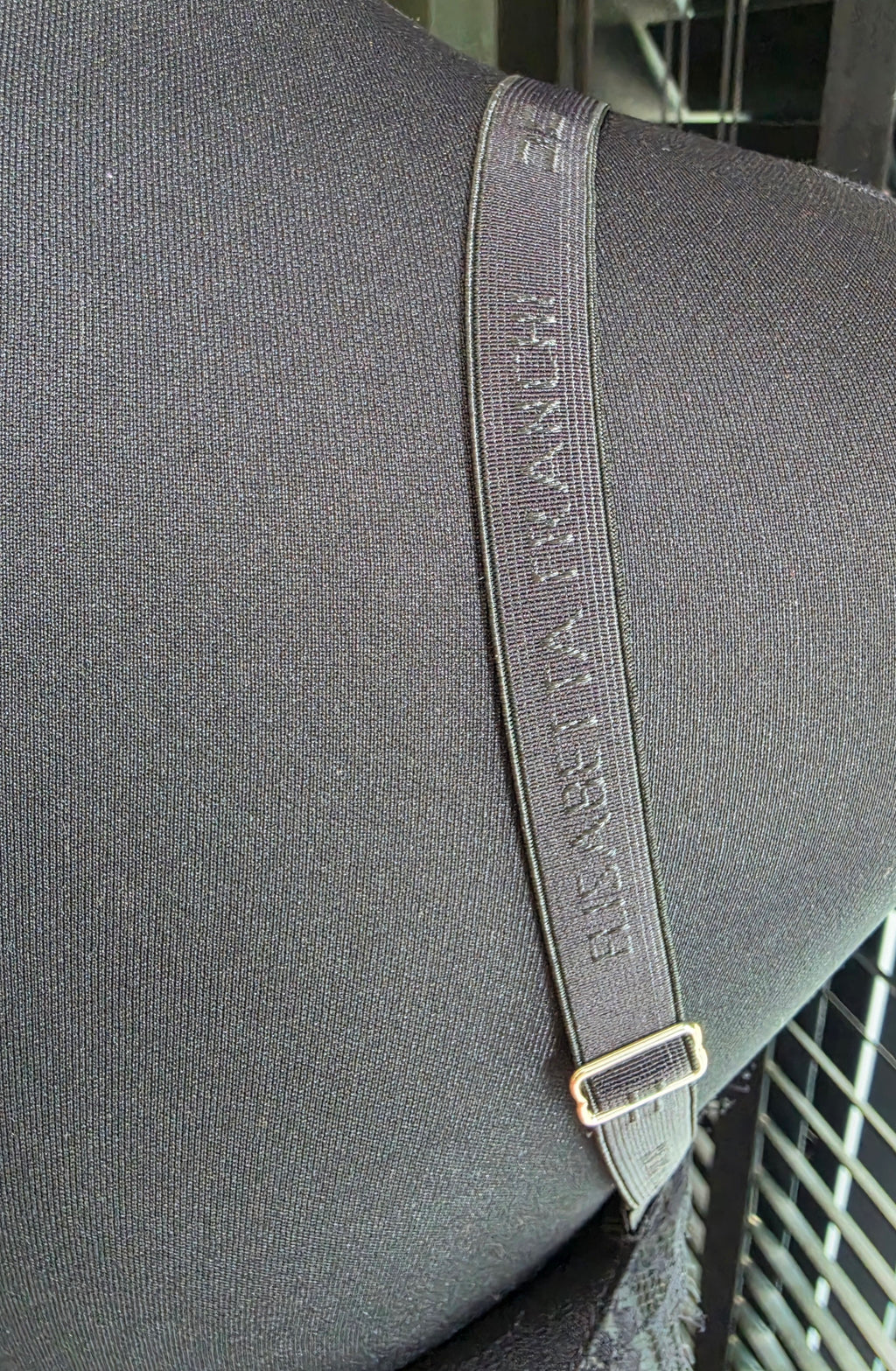 Elisabetta Franchi bodycon kanten jurk zwart IT40 34 xs tweedehands designer dames