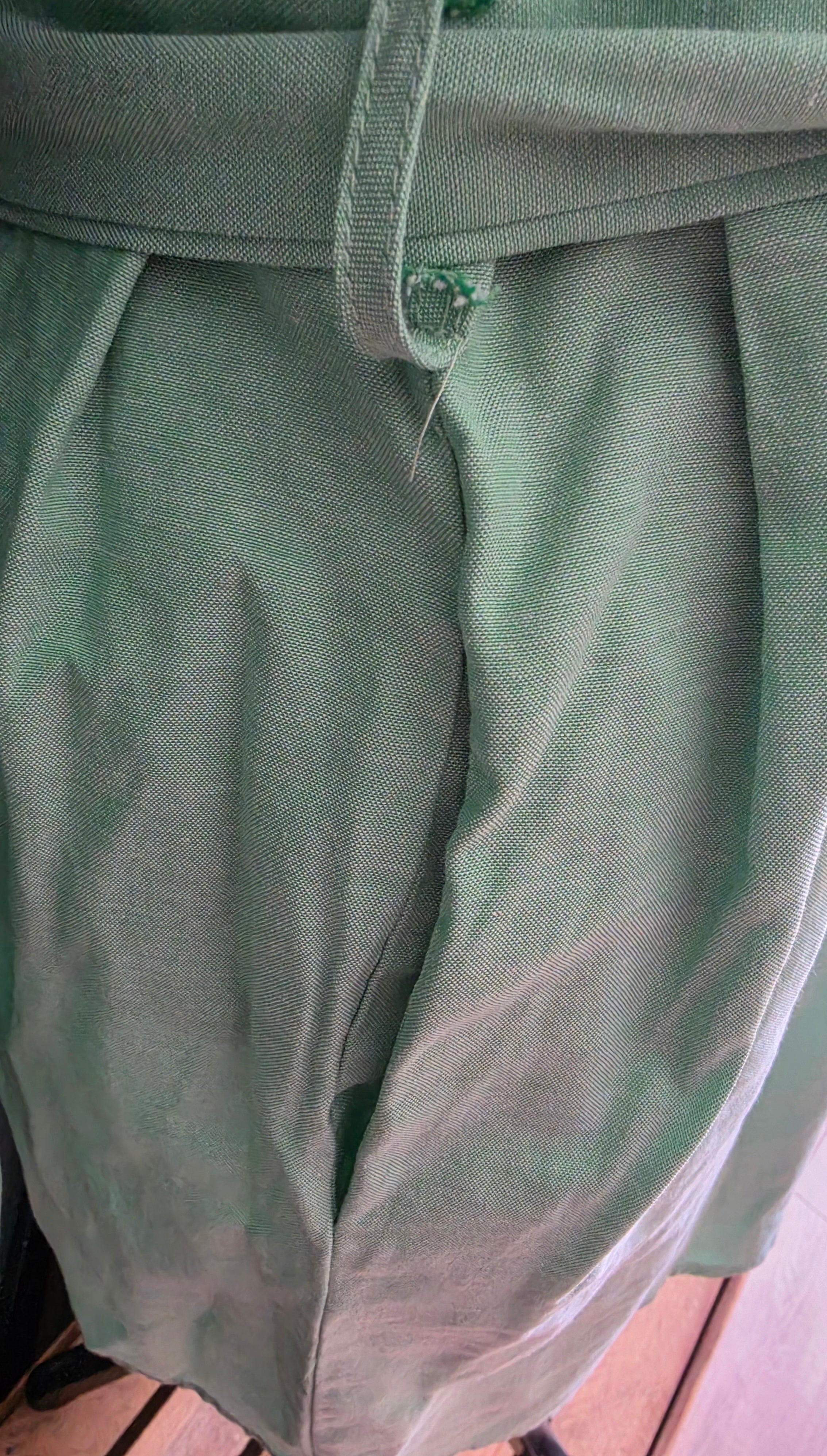 Mochy korte jurk groen M/L tweedehands dames