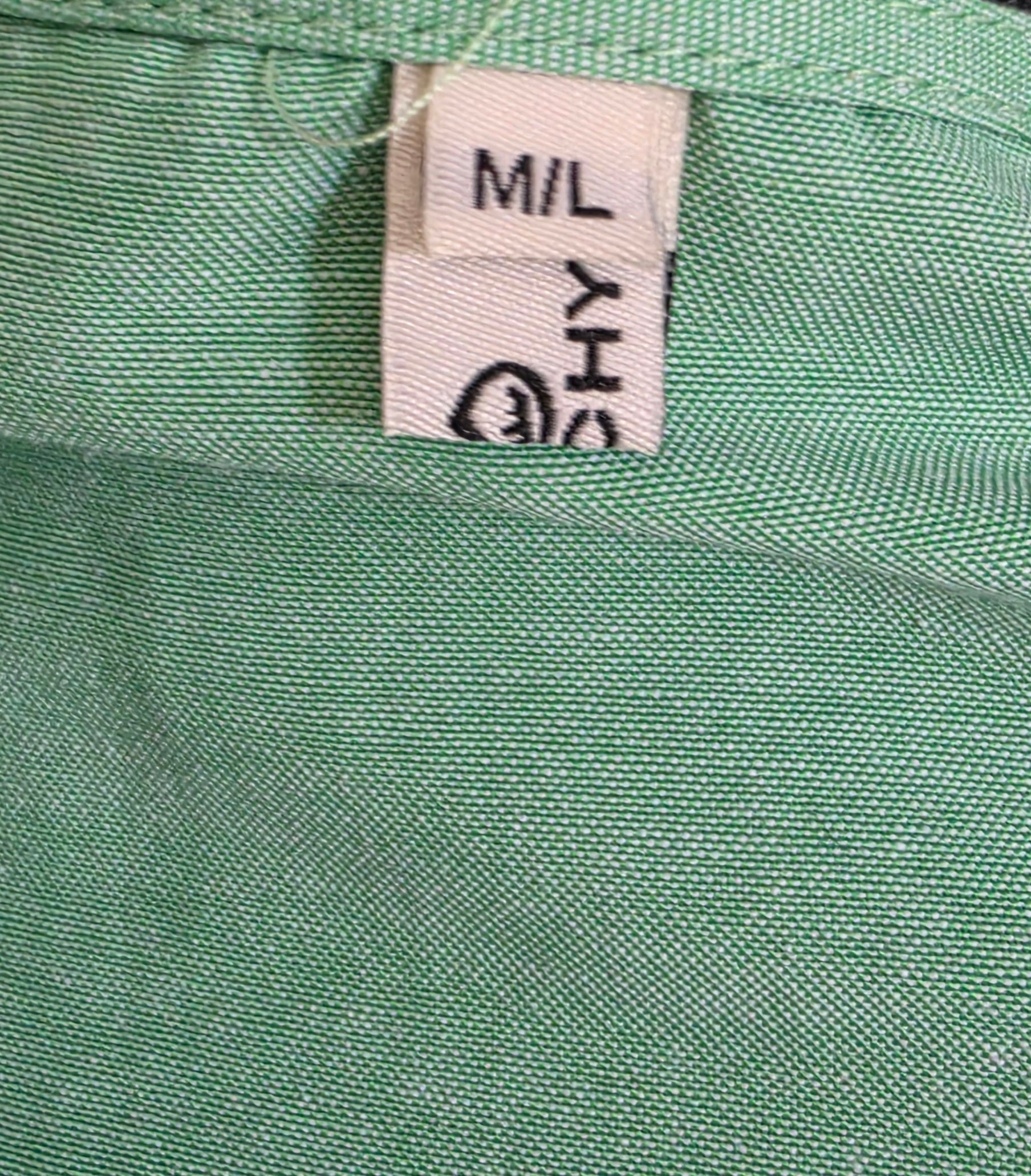 Mochy korte jurk groen M/L tweedehands dames