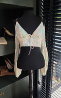 Sabo crop top silky Sakari S 36 tweedehands dames