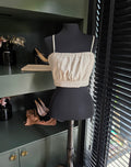 Suncoo bustier crop top Lizie groen L 40 tweedehands dames