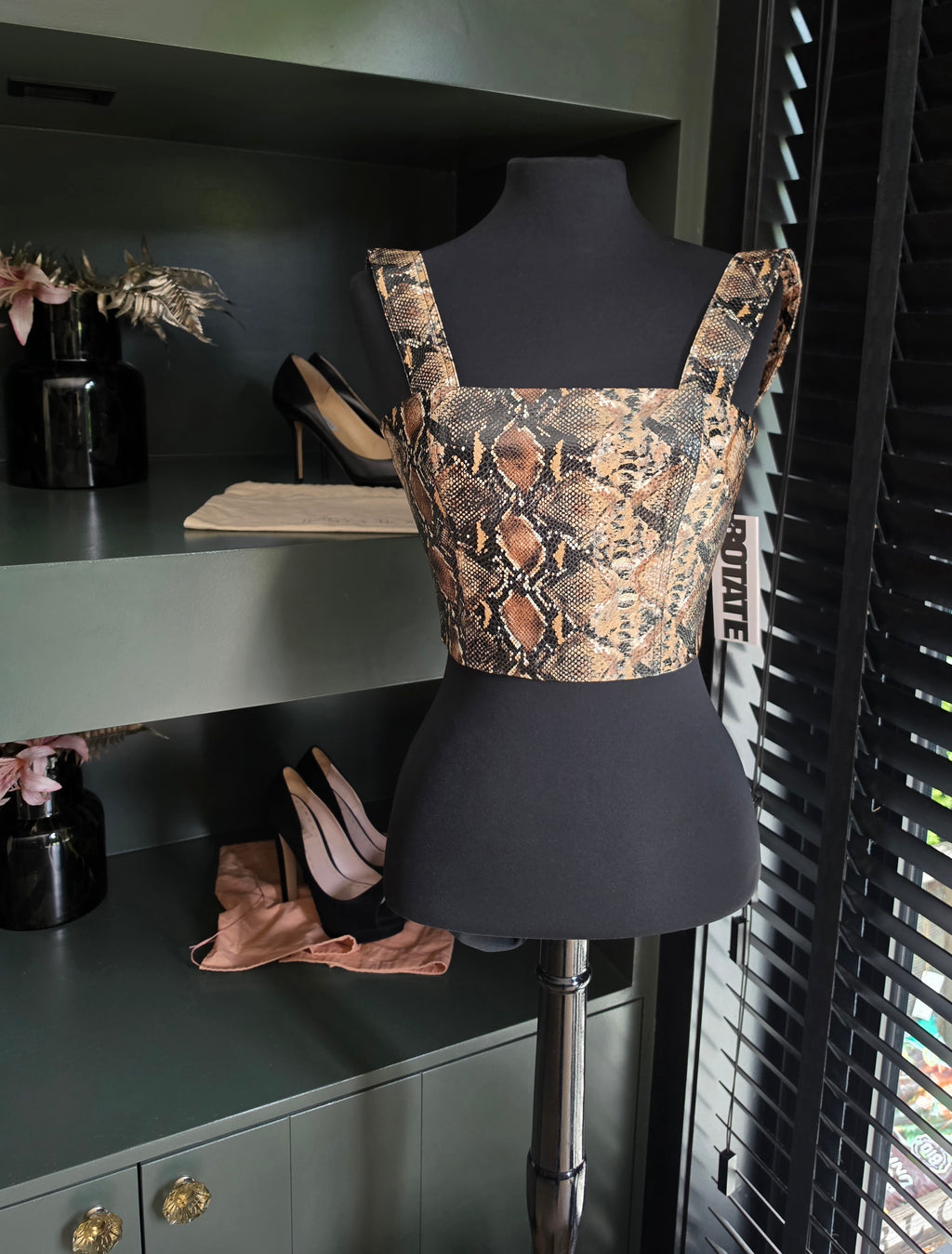 Rotate crop top Margaret bruin xs 34 tweedehands designer dames