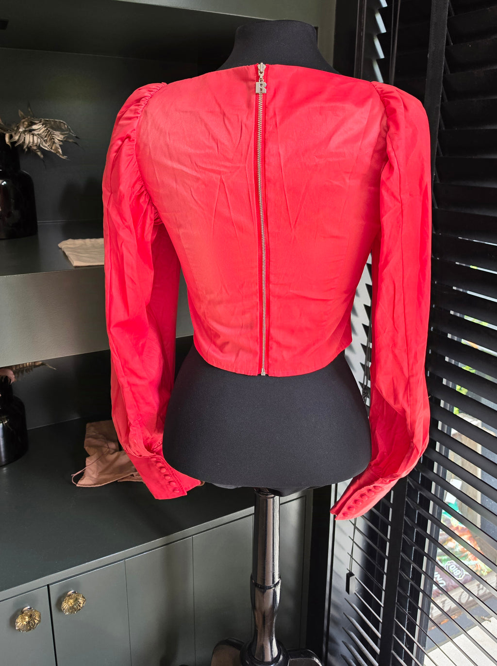 Rotate crop top Joni roze xs 34 tweedehands designer dames