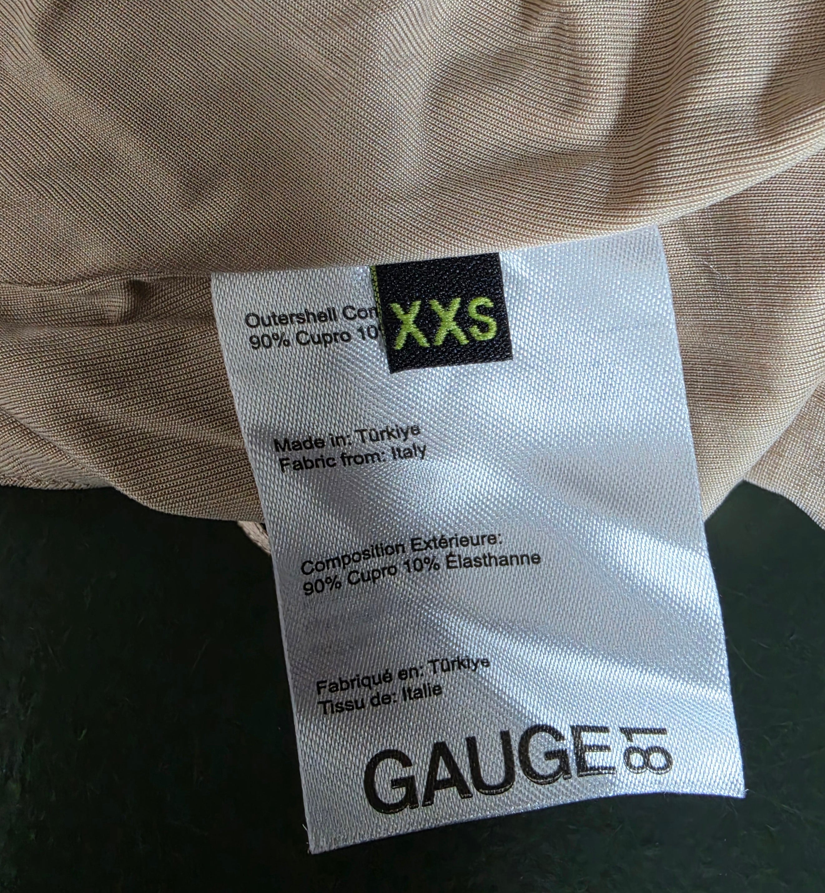 Gauge81 body Manaus beige xxs tweedehands designer dames