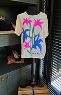 Max Mara Weekend tshirt Top met zijde wit 38 M tweedehands dames designer