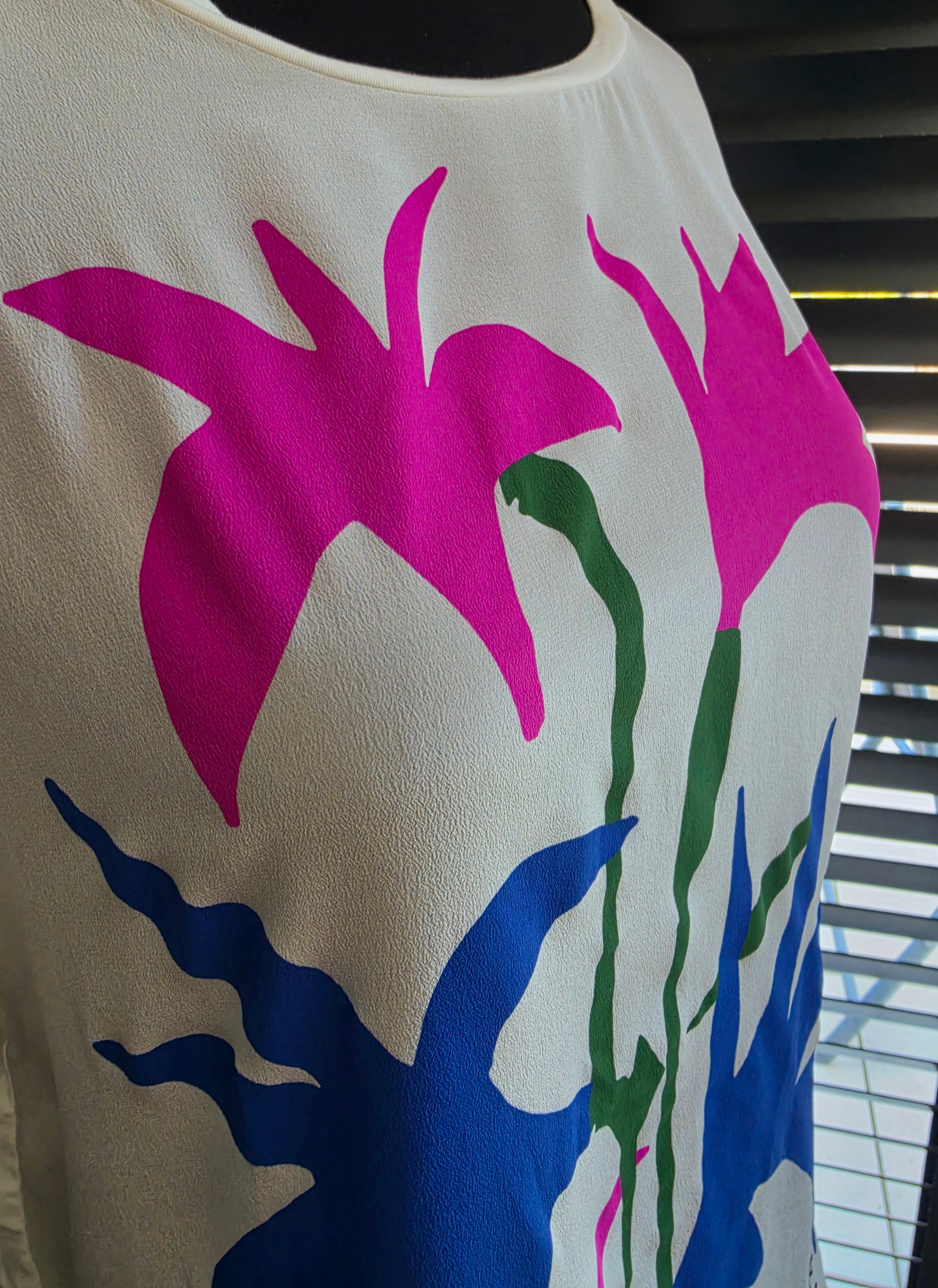 Max Mara Weekend tshirt Top met zijde wit 38 M tweedehands dames designer