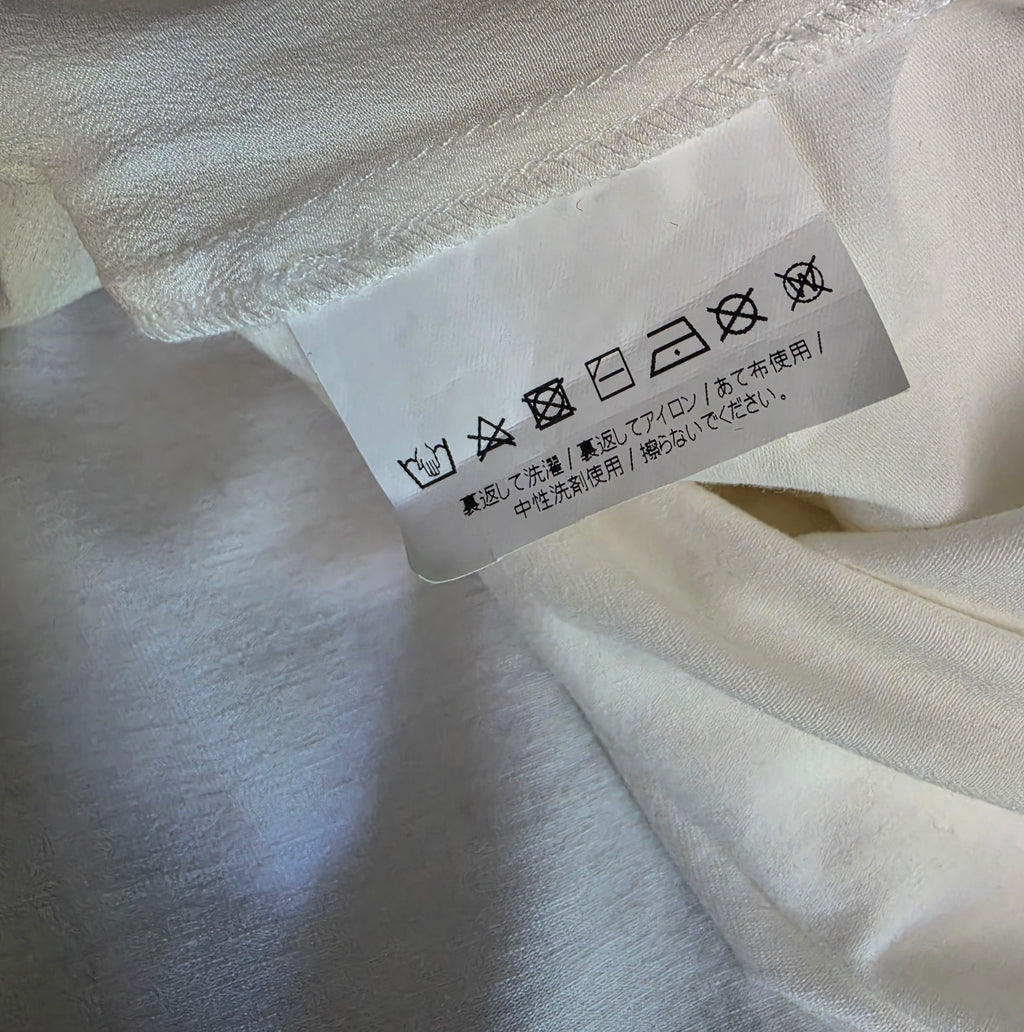 Max Mara Weekend tshirt Top met zijde wit 38 M tweedehands dames designer