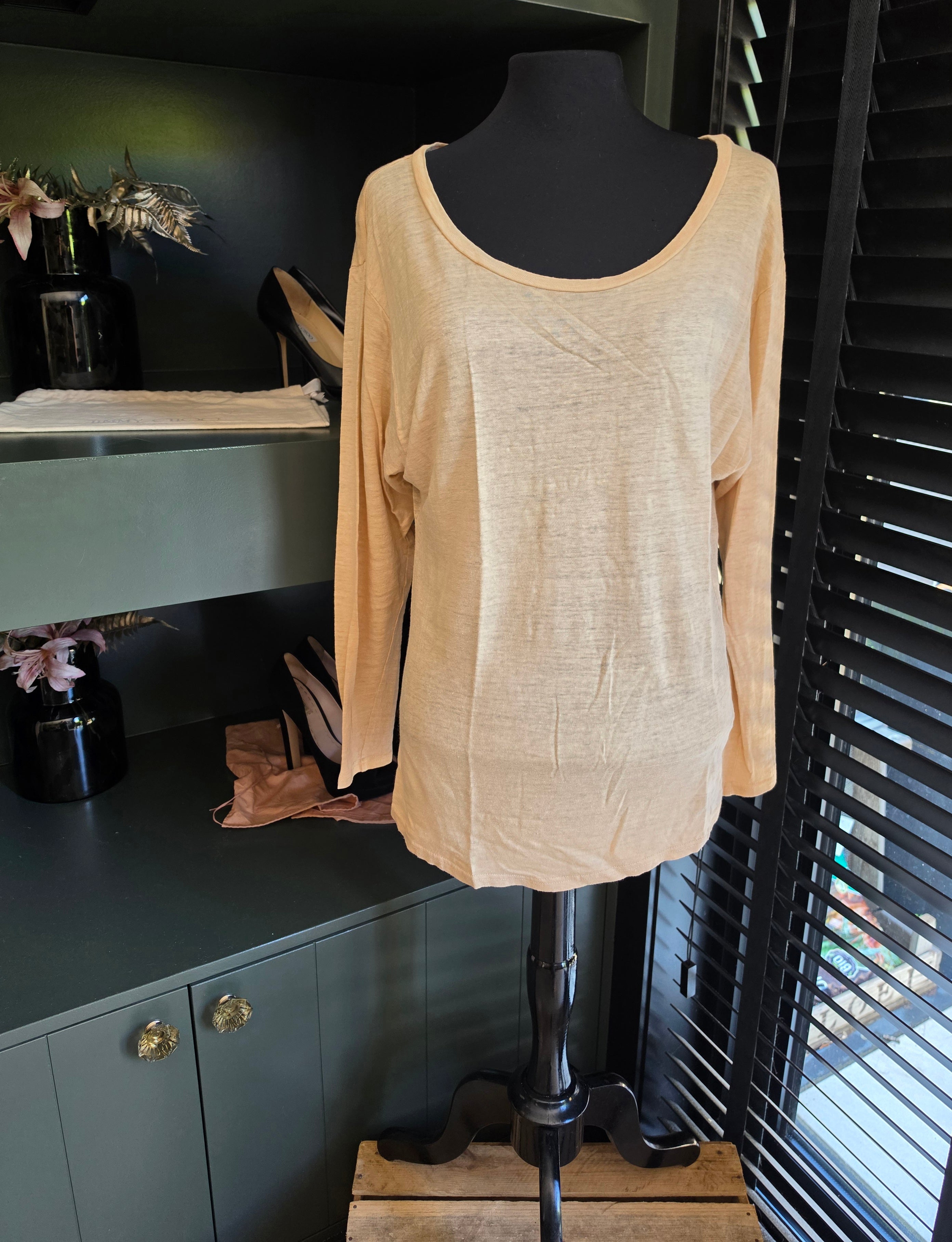 Isabel Marant Etoile linnen shirt S 36 tweedehands designer dames