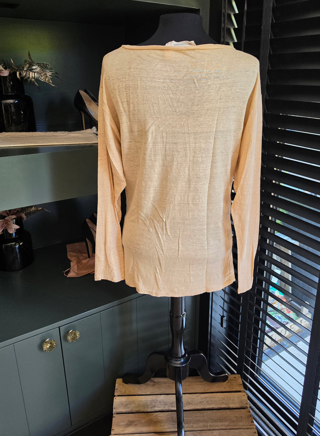 Isabel Marant Etoile linnen shirt S 36 tweedehands designer dames